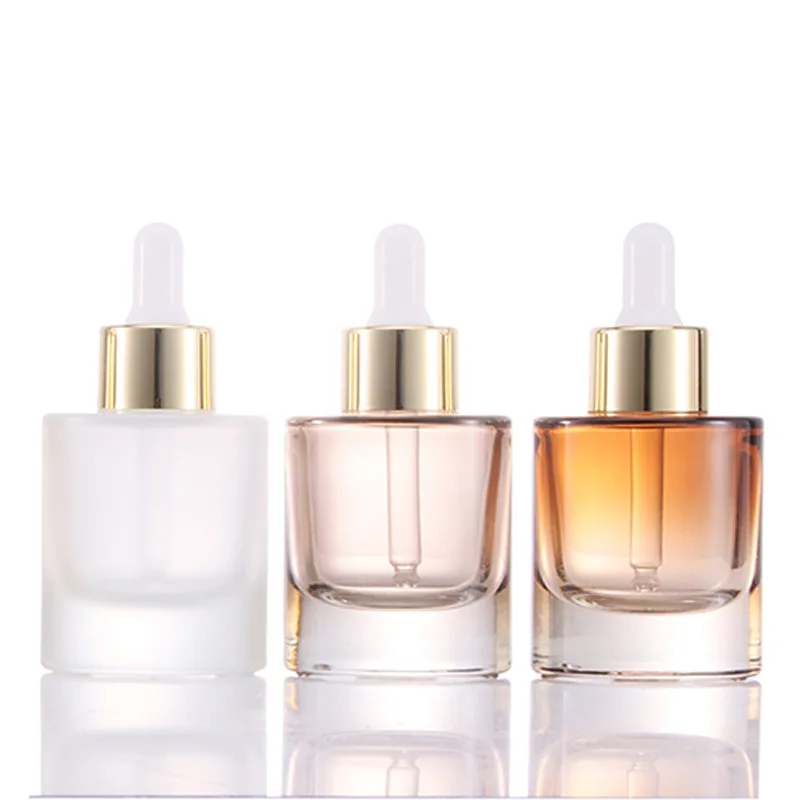 Luxury Skincare Packaging - Bouteille d'huile en verre, petite bouteille