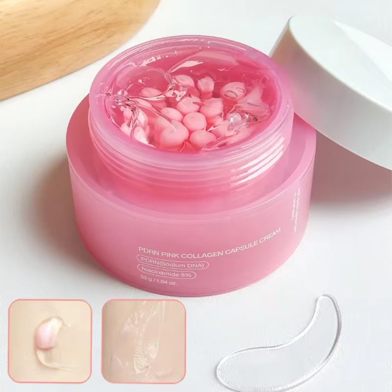 Luxury Skincare Brands - Crème Coréenne PDRN au Collagène Rose