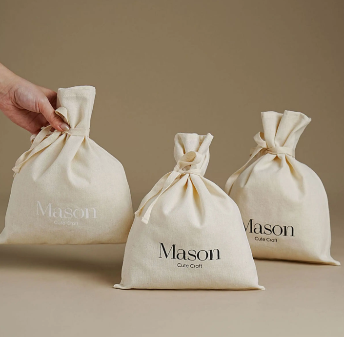 Sac en coton personnalisé avec - Luxury Skincare Logo avis et prix